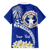 Northern Mariana Islands Commonwealth Day 2024 Family Matching Long Sleeve Bodycon Dress and Hawaiian Shirt Dolphin With Plumeria Flower LT01 - Polynesian Pride