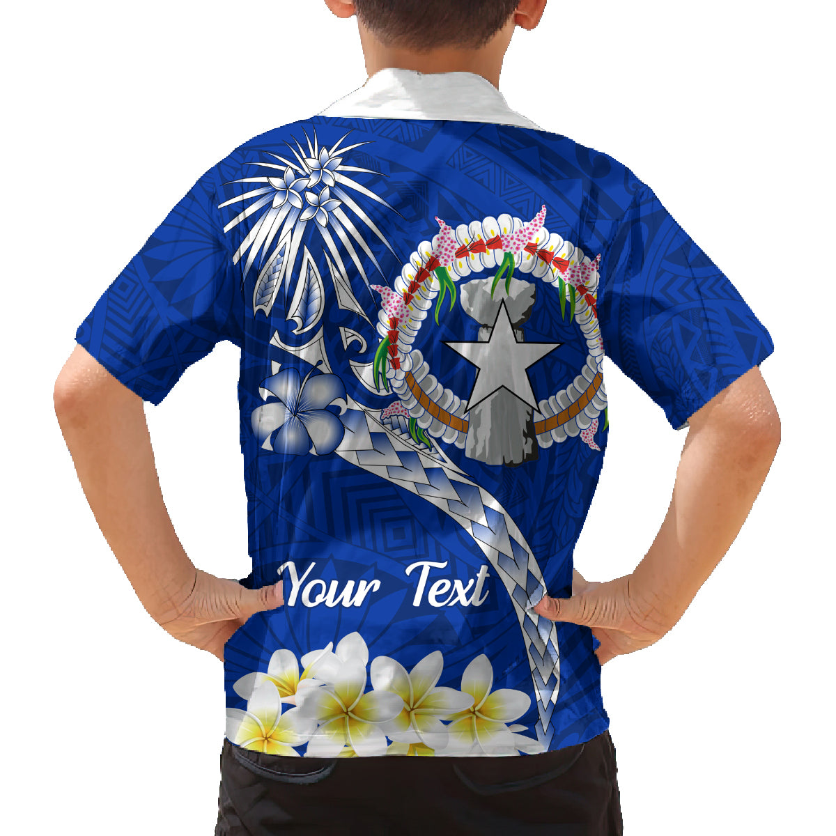 Northern Mariana Islands Commonwealth Day 2024 Family Matching Off Shoulder Maxi Dress and Hawaiian Shirt Dolphin With Plumeria Flower LT01 - Polynesian Pride