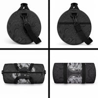 Hawaii Mermaid Monotone Duffle Bag Polynesian Pattern Fish Hook LT01 - Polynesian Pride