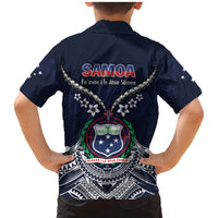 Samoa Independence Day Family Matching Mermaid Dress and Hawaiian Shirt Ula Nifo Mix Turtle LT01 - Polynesian Pride