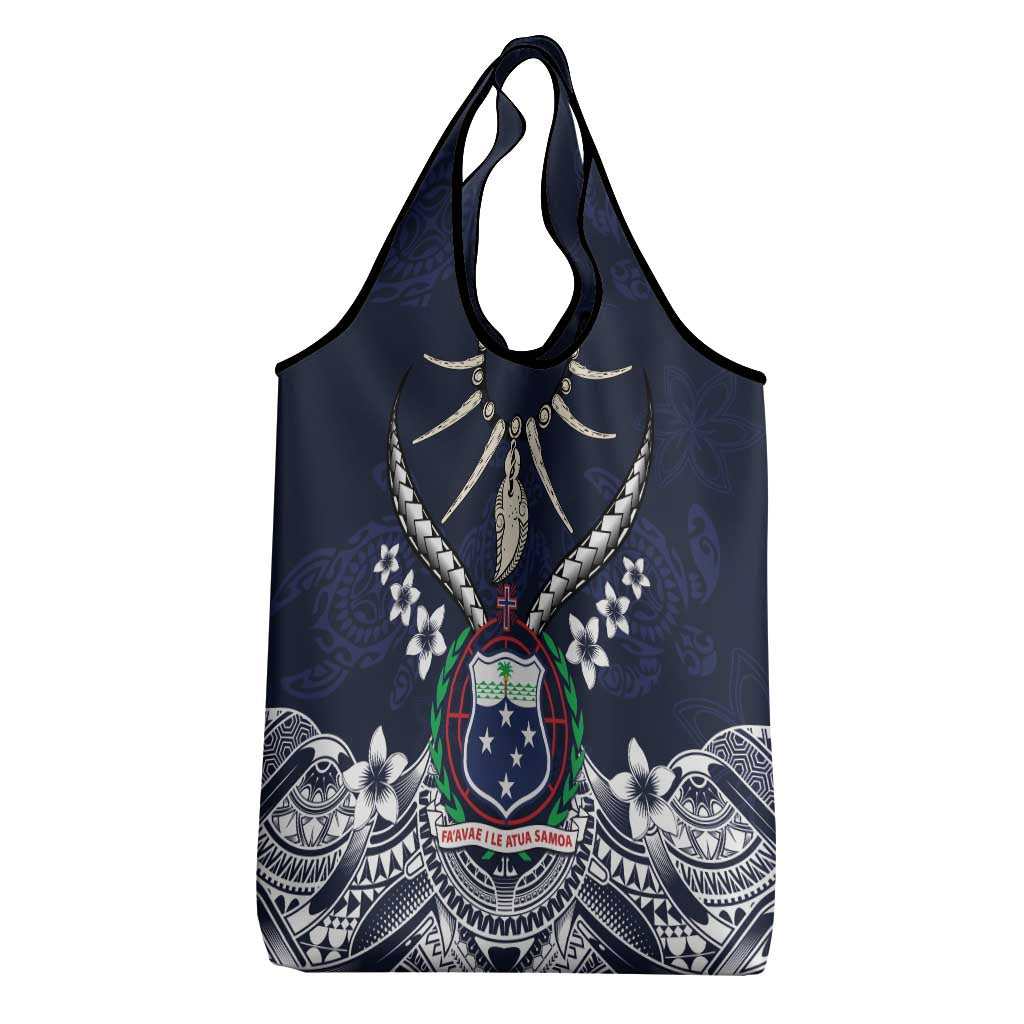 Samoa Independence Day Grocery Bag Ula Nifo Mix Turtle