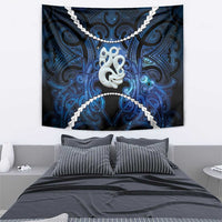 Maori Matariki Manaia Tapestry Maori Kowhaiwhai Pattern Galaxy