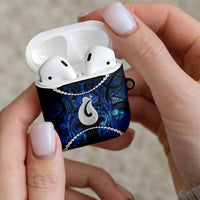 Maori Matariki Hei Matau AirPods Case Maori Kowhaiwhai Pattern Galaxy