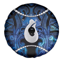 Maori Matariki Hei Matau Spare Tire Cover Maori Kowhaiwhai Pattern Galaxy