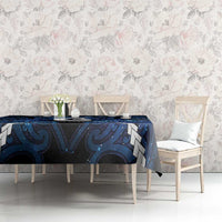 Maori Matariki Hei Matau Tablecloth Maori Kowhaiwhai Pattern Galaxy