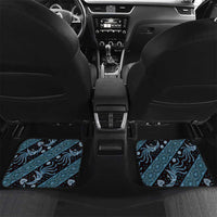 Indonesia Batik Pattern Car Mats Blue Version