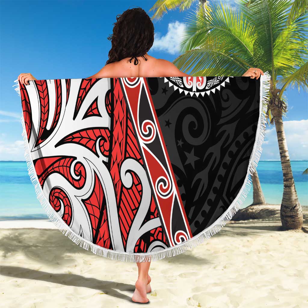 Aotearoa Toitu Te Tiriti Beach Blanket Honour The Treaty New Zealand LT01 - Polynesian Pride