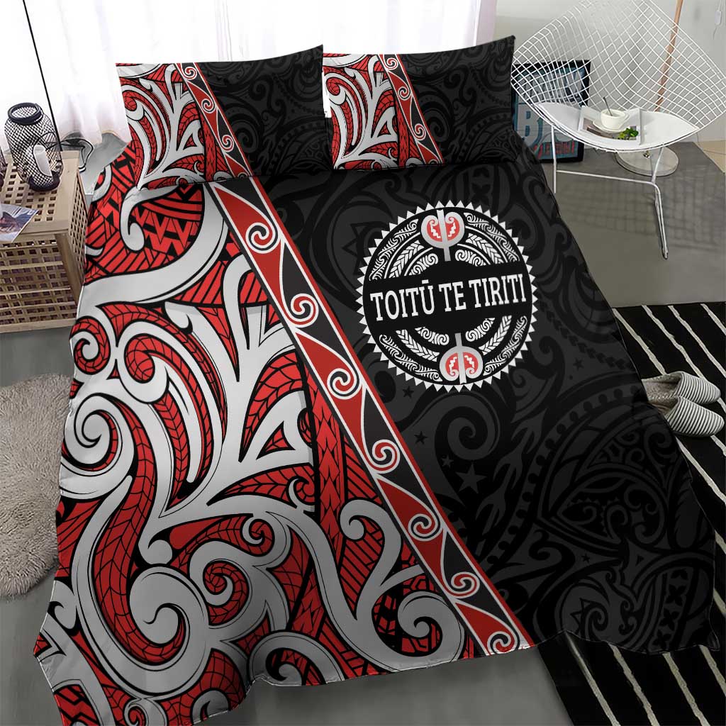 Aotearoa Toitu Te Tiriti Bedding Set Honour The Treaty New Zealand LT01 - Polynesian Pride