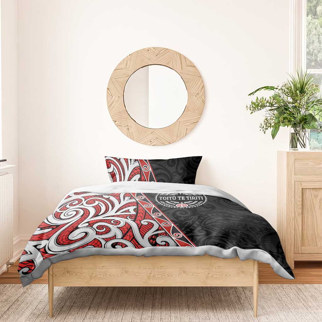 Aotearoa Toitu Te Tiriti Bedding Set Honour The Treaty New Zealand LT01 - Polynesian Pride