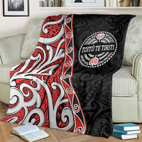 Aotearoa Toitu Te Tiriti Blanket Honour The Treaty New Zealand LT01 - Polynesian Pride