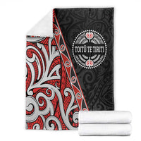 Aotearoa Toitu Te Tiriti Blanket Honour The Treaty New Zealand LT01 - Polynesian Pride
