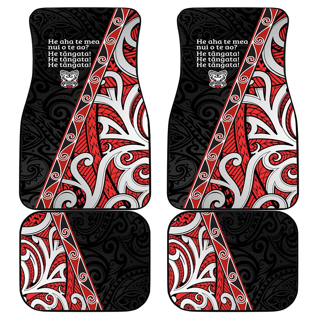 Aotearoa Toitu Te Tiriti Car Mats Honour The Treaty New Zealand LT01 - Polynesian Pride