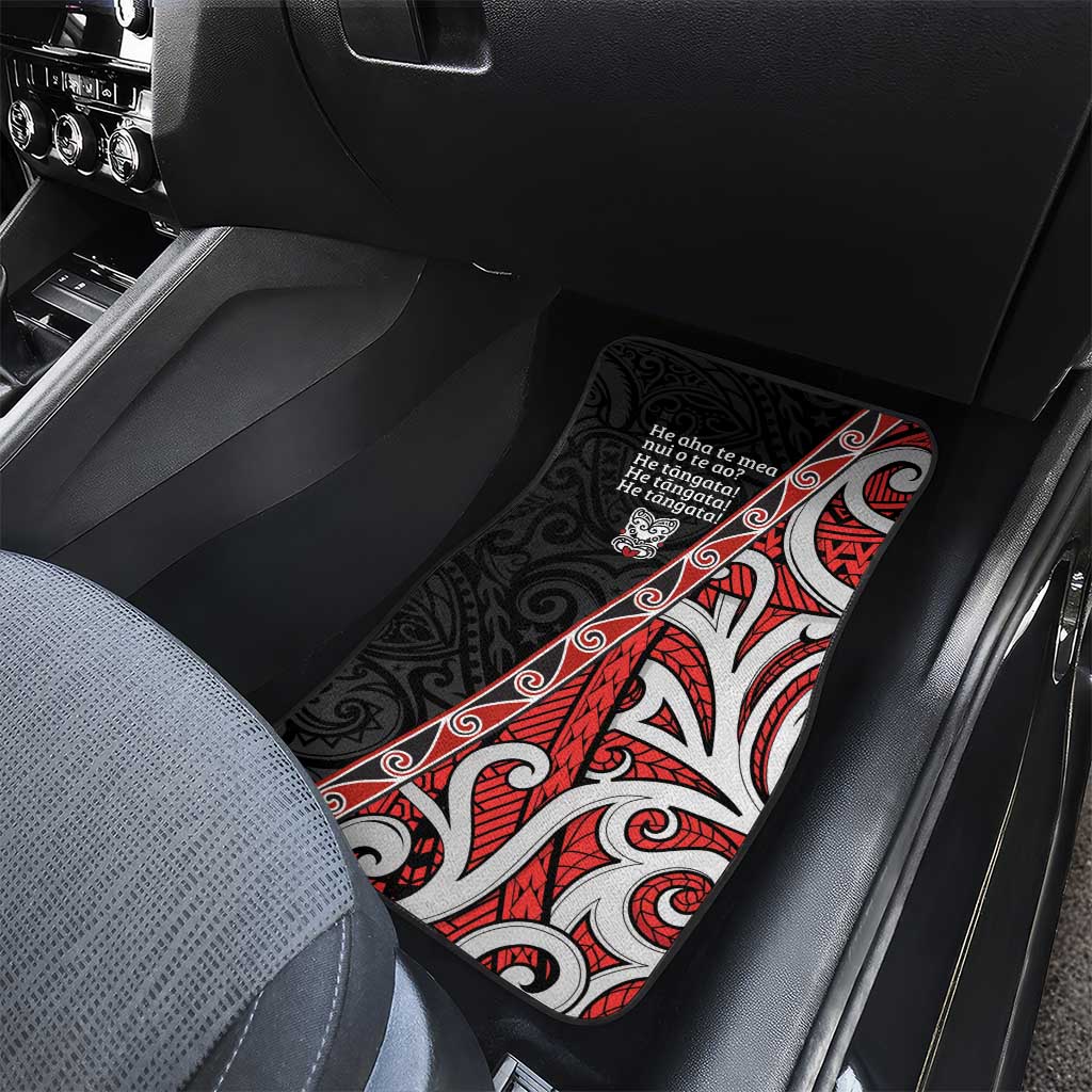 Aotearoa Toitu Te Tiriti Car Mats Honour The Treaty New Zealand LT01 - Polynesian Pride