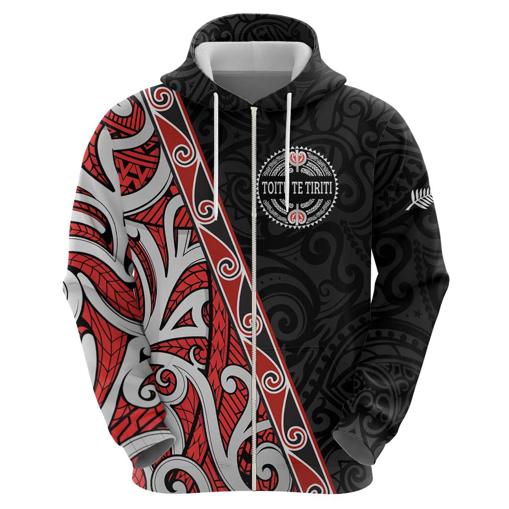 Aotearoa Toitu Te Tiriti Hoodie Honour The Treaty New Zealand LT01 - Polynesian Pride