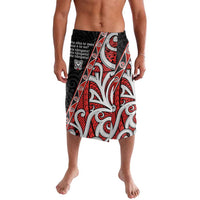 Aotearoa Toitu Te Tiriti Lavalava Honour The Treaty New Zealand LT01 Black - Polynesian Pride