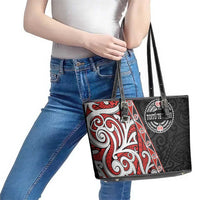 Aotearoa Toitu Te Tiriti Leather Tote Bag Honour The Treaty New Zealand LT01 - Polynesian Pride