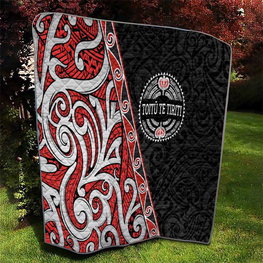 Aotearoa Toitu Te Tiriti Quilt Honour The Treaty New Zealand LT01 - Polynesian Pride