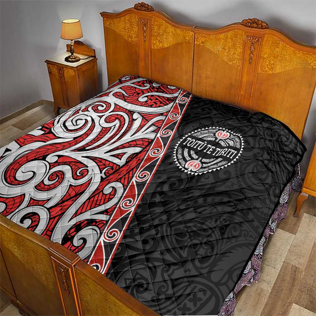Aotearoa Toitu Te Tiriti Quilt Honour The Treaty New Zealand LT01 - Polynesian Pride