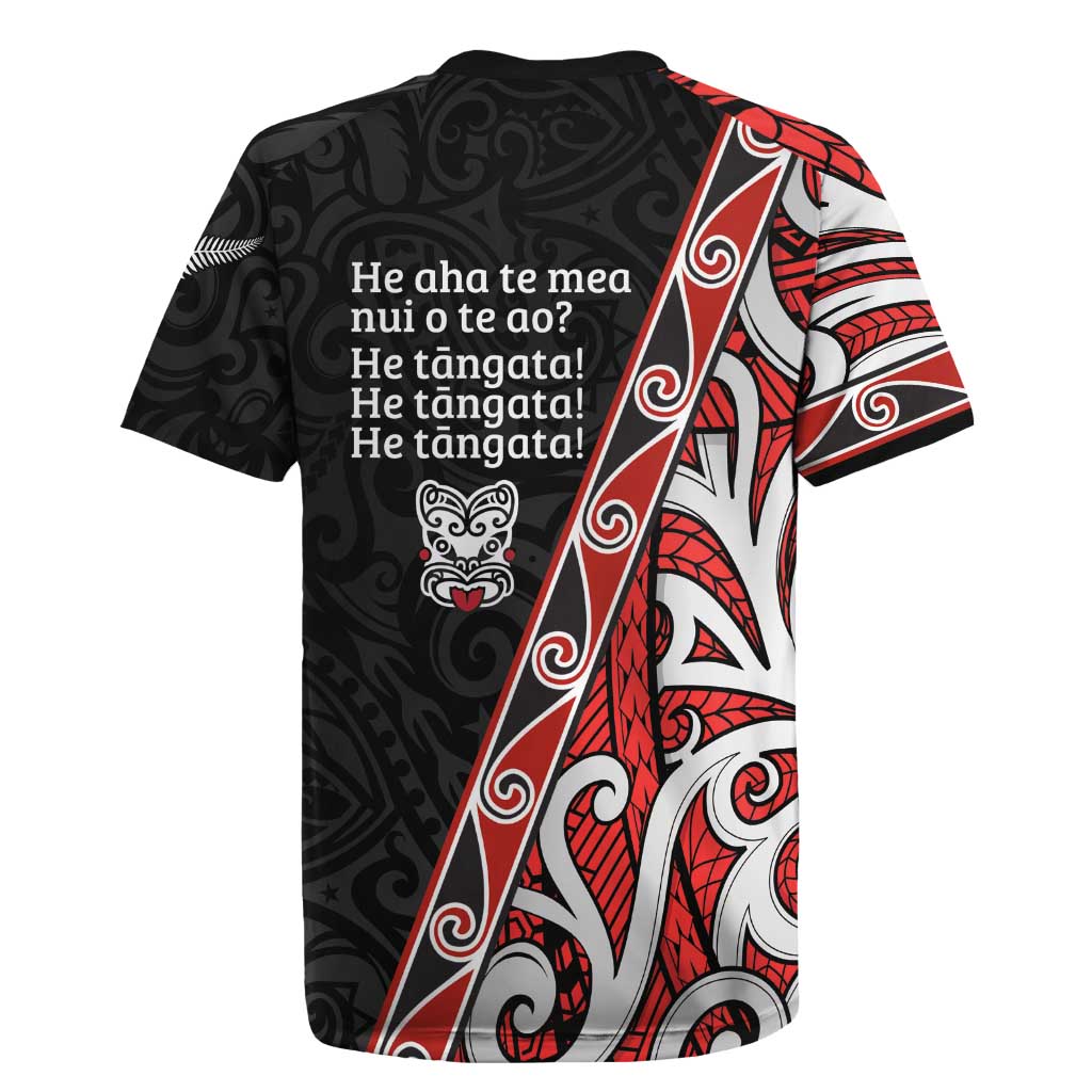 Aotearoa Toitu Te Tiriti Rugby Jersey Honour The Treaty New Zealand LT01 - Polynesian Pride