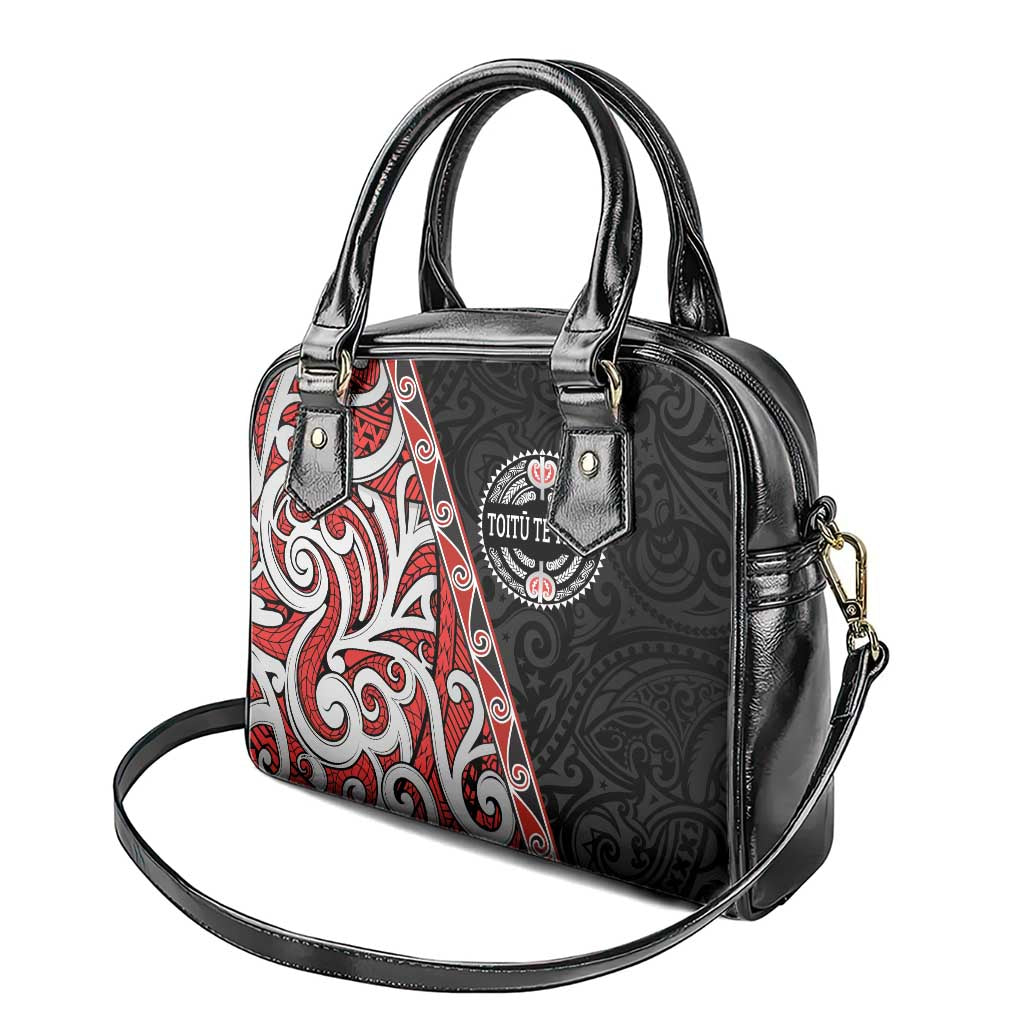 Aotearoa Toitu Te Tiriti Shoulder Handbag Honour The Treaty New Zealand LT01 - Polynesian Pride