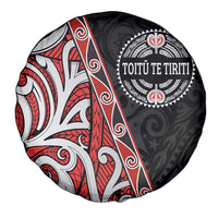 Aotearoa Toitu Te Tiriti Spare Tire Cover Honour The Treaty New Zealand LT01 - Polynesian Pride