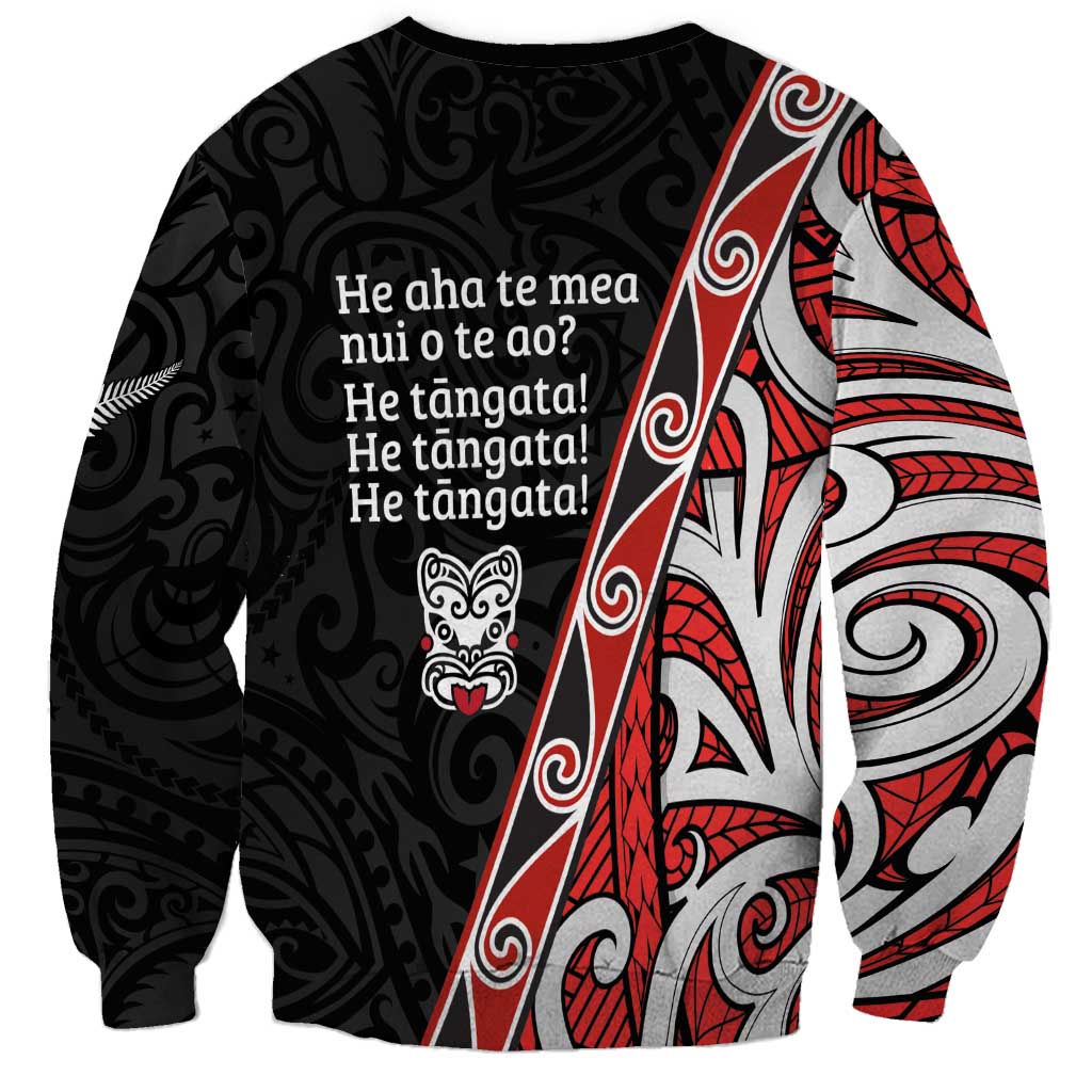 Aotearoa Toitu Te Tiriti Sweatshirt Honour The Treaty New Zealand LT01 - Polynesian Pride
