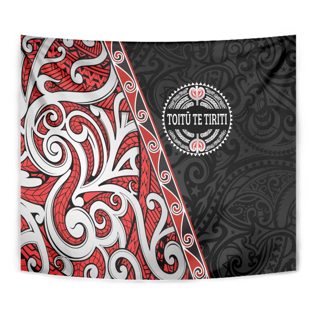 Aotearoa Toitu Te Tiriti Tapestry Honour The Treaty New Zealand LT01 - Polynesian Pride