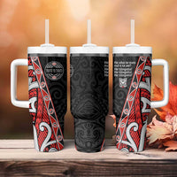 Aotearoa Toitu Te Tiriti Tumbler With Handle Honour The Treaty New Zealand LT01 - Polynesian Pride