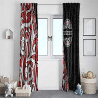 Aotearoa Toitu Te Tiriti Window Curtain Honour The Treaty New Zealand LT01 - Polynesian Pride