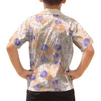 Anthurium Plumeria Lei Pastel Hawaiian Shirt Orange Hawaiian Splendid Palaka LT01 - Polynesian Pride