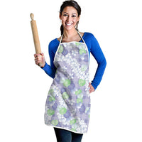 Anthurium Plumeria Lei Pastel Apron Purple Hawaiian Splendid Palaka