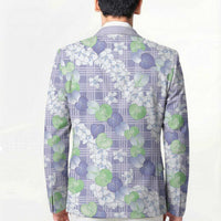 Anthurium Plumeria Lei Pastel Blazer Purple Hawaiian Splendid Palaka