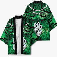 Personalised Maori Matariki Manaia Kakariki Kimono Maori Kowhaiwhai Pattern Galaxy