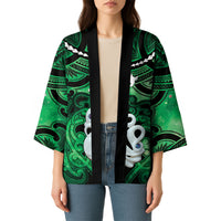 Personalised Maori Matariki Manaia Kakariki Kimono Maori Kowhaiwhai Pattern Galaxy