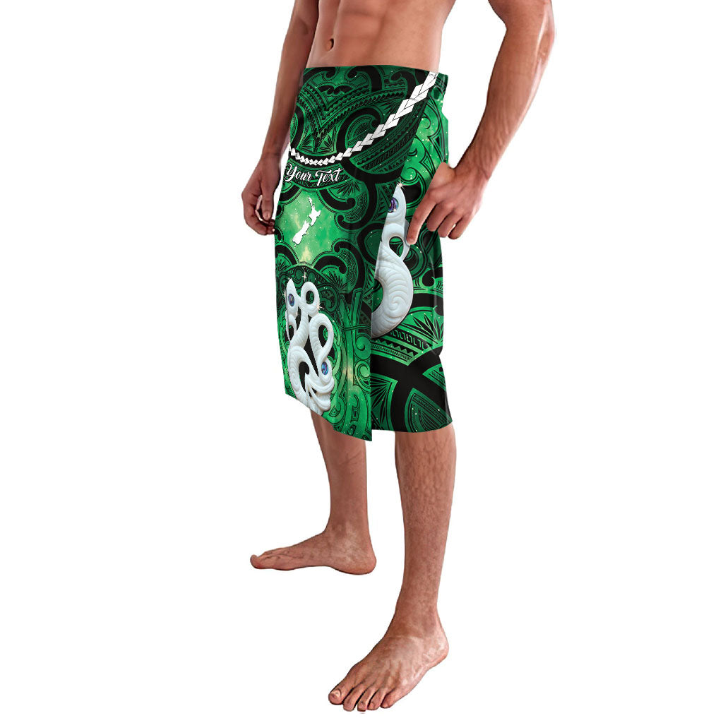 Personalised Maori Matariki Manaia Kakariki Lavalava Maori Kowhaiwhai Pattern Galaxy