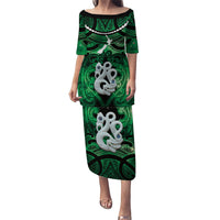 Personalised Maori Matariki Manaia Kakariki Puletasi Maori Kowhaiwhai Pattern Galaxy