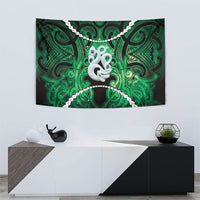 Maori Matariki Manaia Kakariki Tapestry Maori Kowhaiwhai Pattern Galaxy