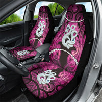 Maori Matariki Manaia Mawhero Car Seat Cover Maori Kowhaiwhai Pattern Galaxy