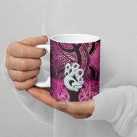 Personalised Maori Matariki Manaia Mawhero Ceramic Mug Maori Kowhaiwhai Pattern Galaxy