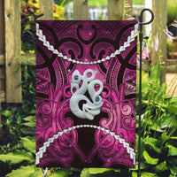 Maori Matariki Manaia Mawhero Garden Flag Maori Kowhaiwhai Pattern Galaxy