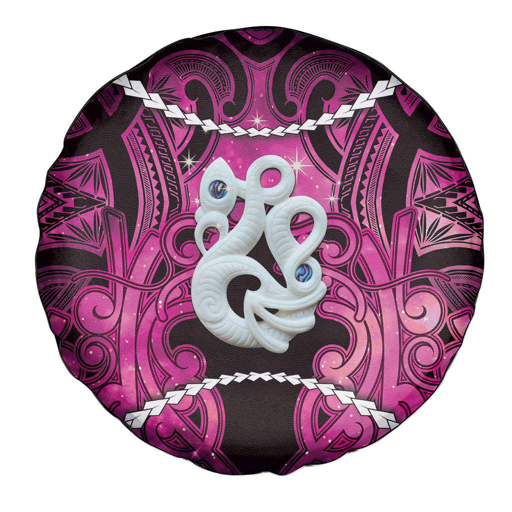 Maori Matariki Manaia Mawhero Spare Tire Cover Maori Kowhaiwhai Pattern Galaxy LT01 - Polynesian Pride
