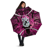 Maori Matariki Manaia Mawhero Umbrella Maori Kowhaiwhai Pattern Galaxy LT01 - Polynesian Pride