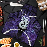 Maori Matariki Manaia Waiporoporo Apron Maori Kowhaiwhai Pattern Galaxy