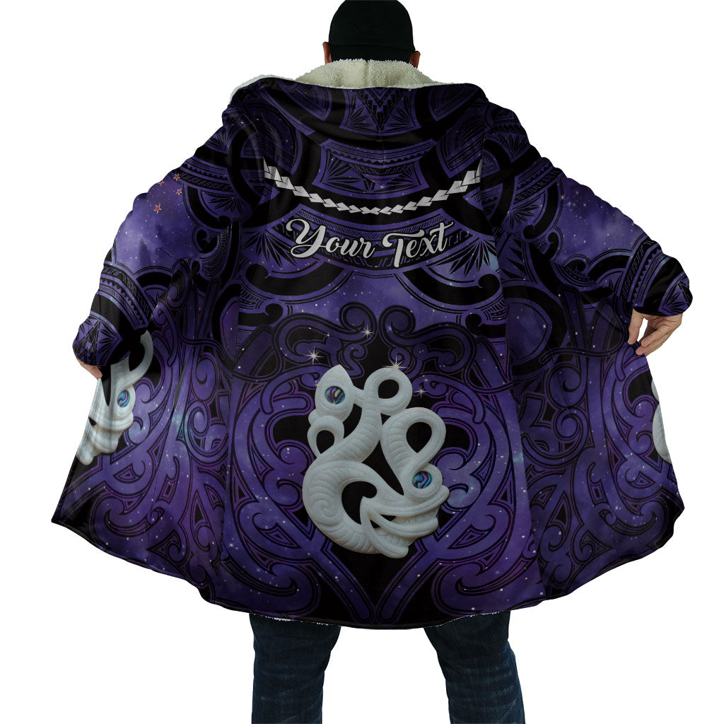 Personalised Maori Matariki Manaia Waiporoporo Cloak Maori Kowhaiwhai Pattern Galaxy LT01 - Polynesian Pride