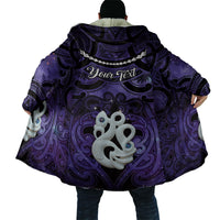 Personalised Maori Matariki Manaia Waiporoporo Cloak Maori Kowhaiwhai Pattern Galaxy LT01 - Polynesian Pride