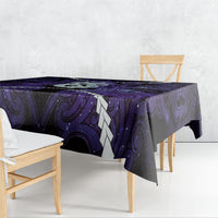 Maori Matariki Manaia Waiporoporo Tablecloth Maori Kowhaiwhai Pattern Galaxy