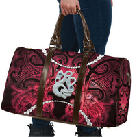 Maori Matariki Manaia Whero Travel Bag Maori Kowhaiwhai Pattern Galaxy LT01 - Polynesian Pride