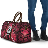 Maori Matariki Manaia Whero Travel Bag Maori Kowhaiwhai Pattern Galaxy LT01 - Polynesian Pride