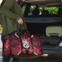 Maori Matariki Manaia Whero Travel Bag Maori Kowhaiwhai Pattern Galaxy LT01 - Polynesian Pride