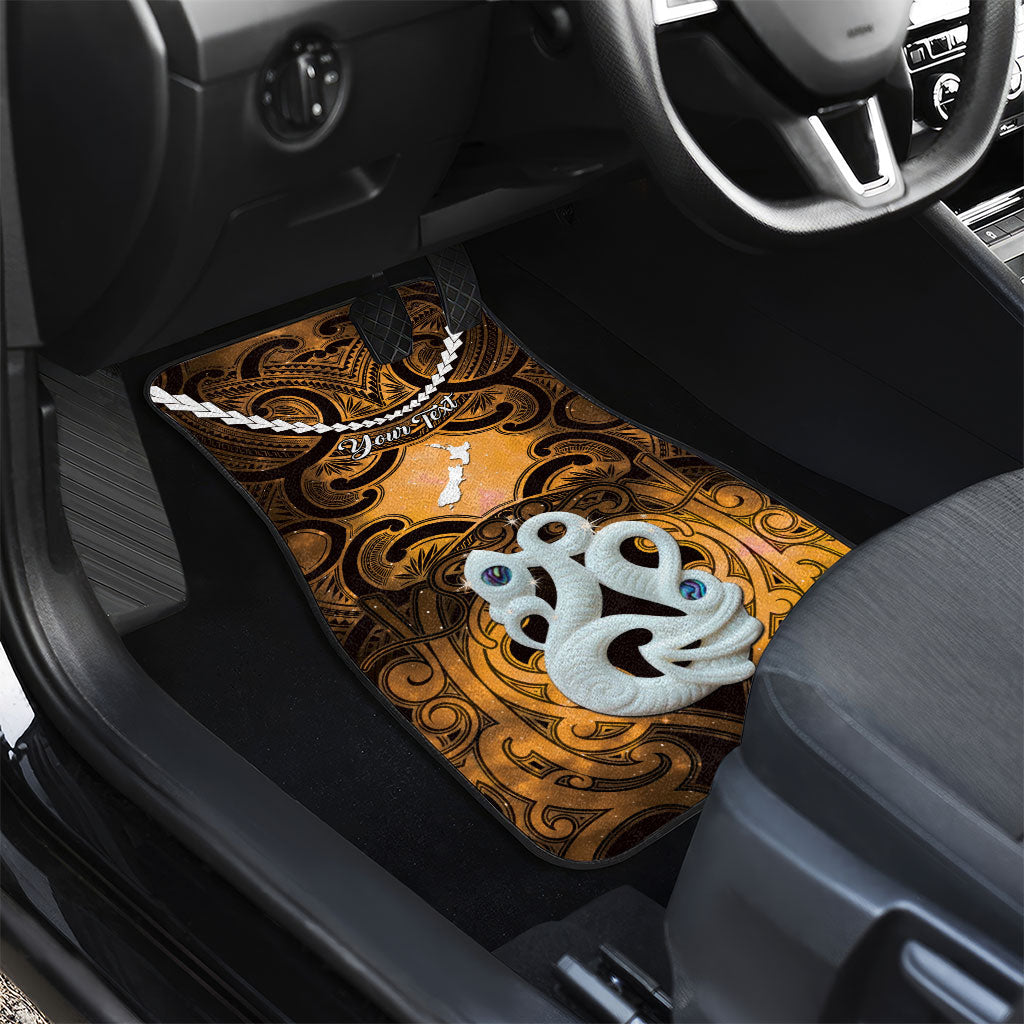 Personalised Maori Matariki Manaia Kowhai Car Mats Maori Kowhaiwhai Pattern Galaxy